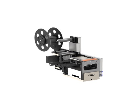 后撤式标签供料器